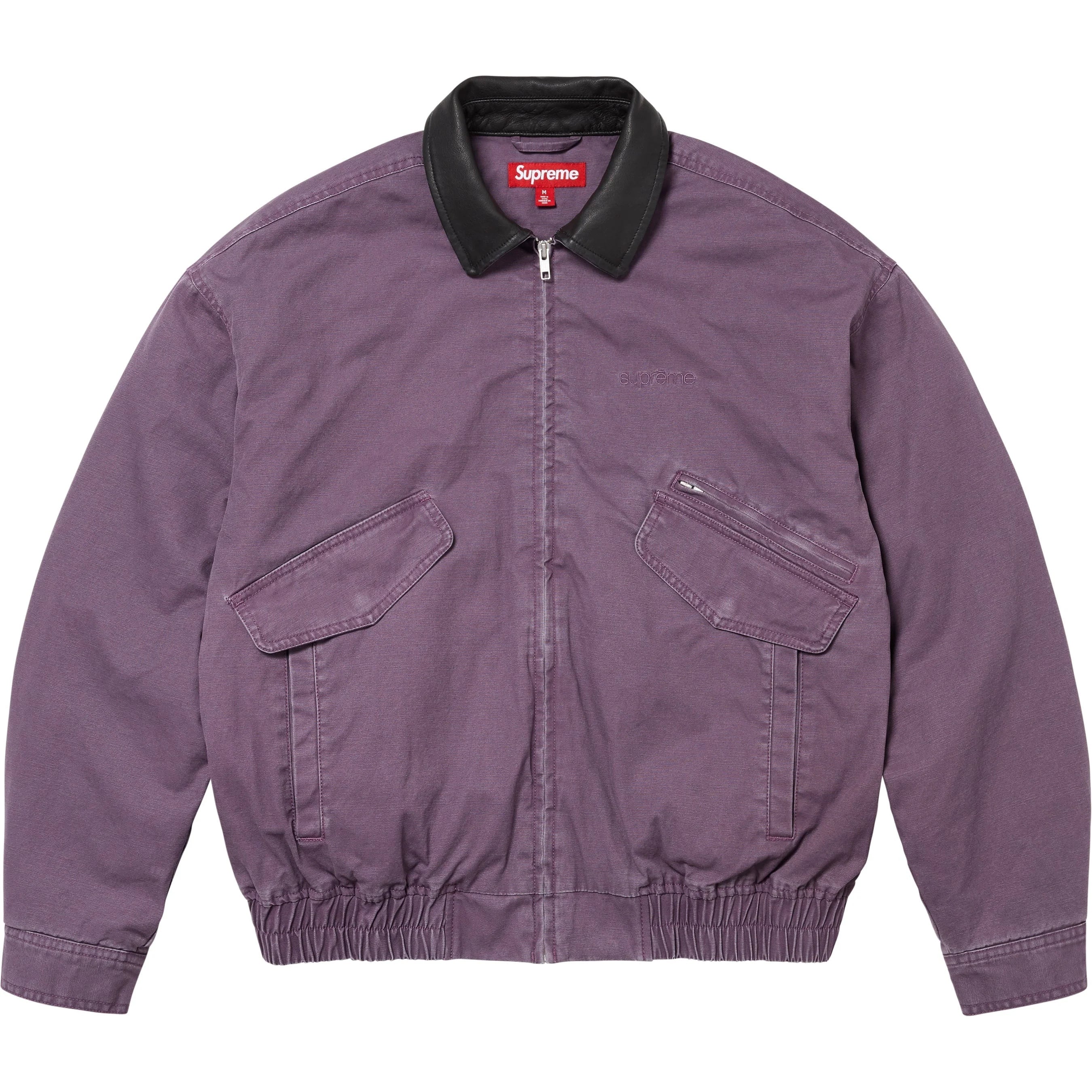 Leather Collar Utility Jacket view 26